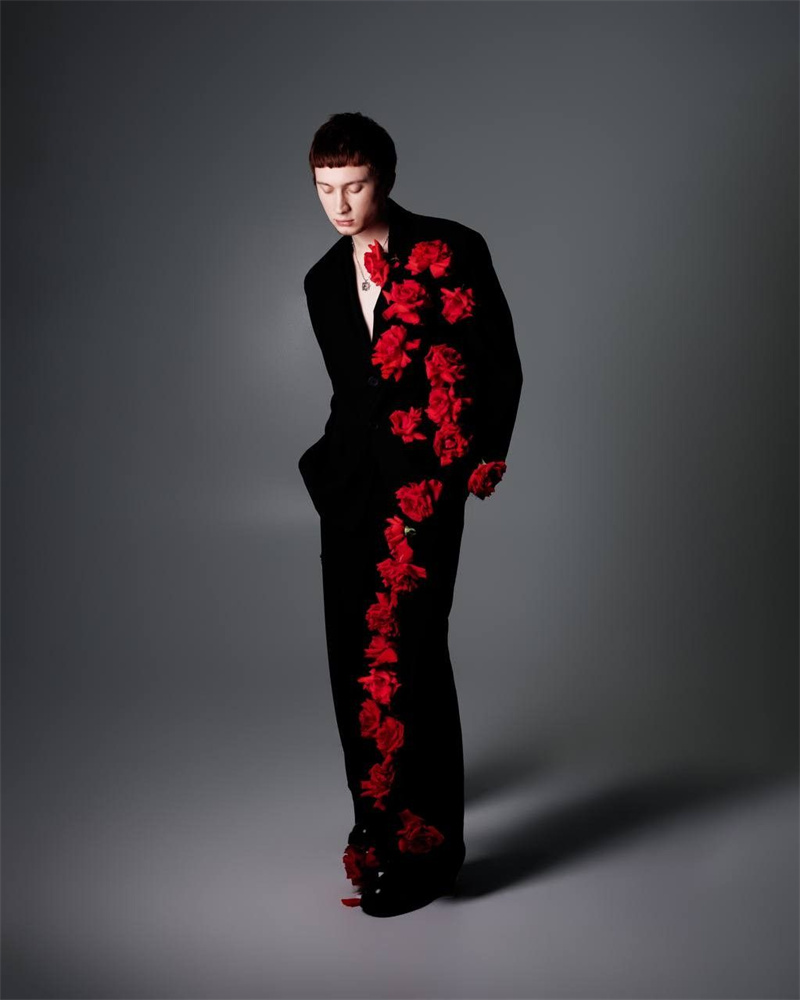 Men Formal Wear Design - طقم بدلة رجالي أسود مصمم من