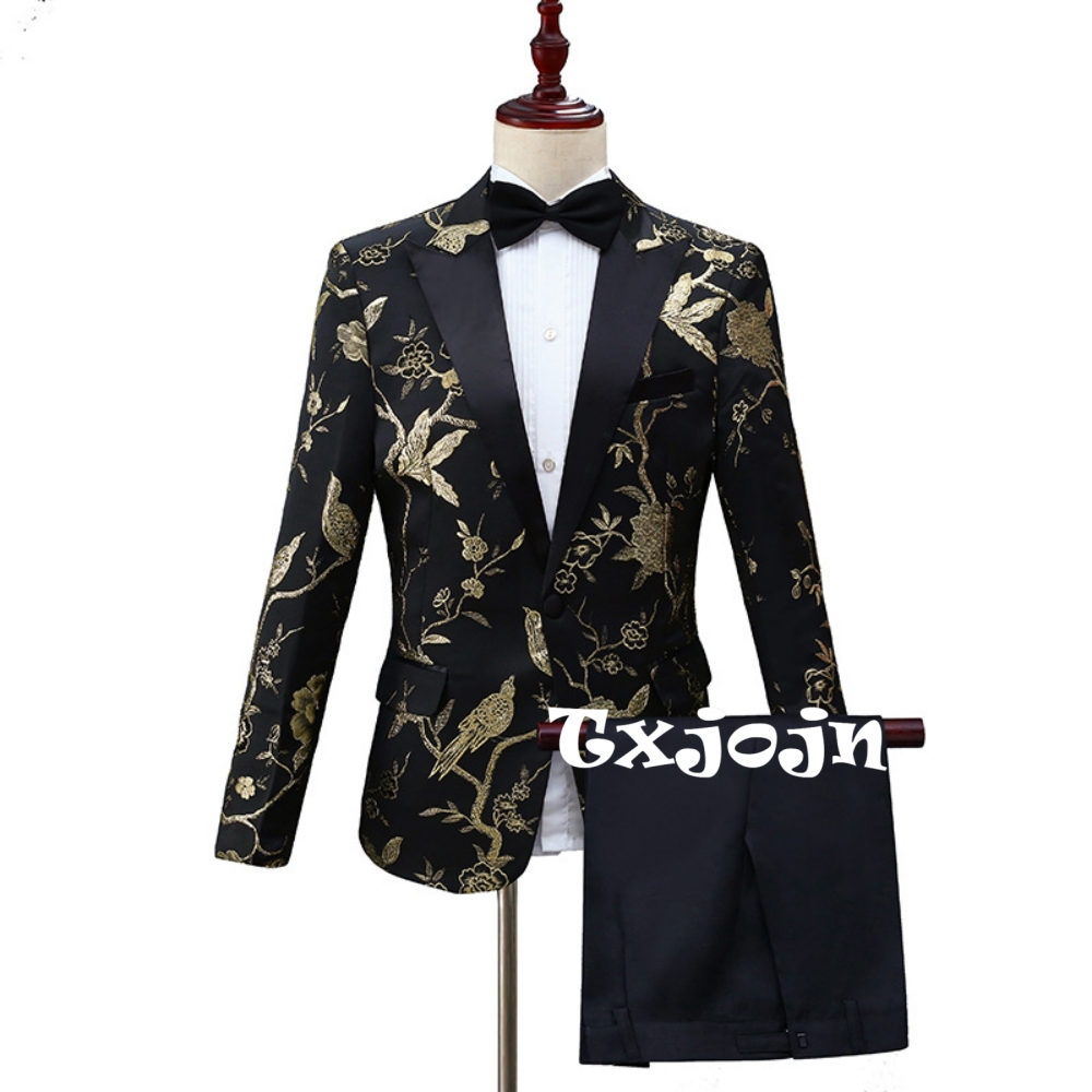 Men Formal Wear Outfits - 2026 جديد رائع الجاكار البدلة مجموعة