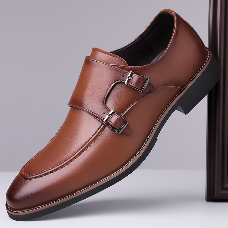 Formal Men Daily Wear Shoes - أحذية ديربي رسمية من الجلد للرجال،