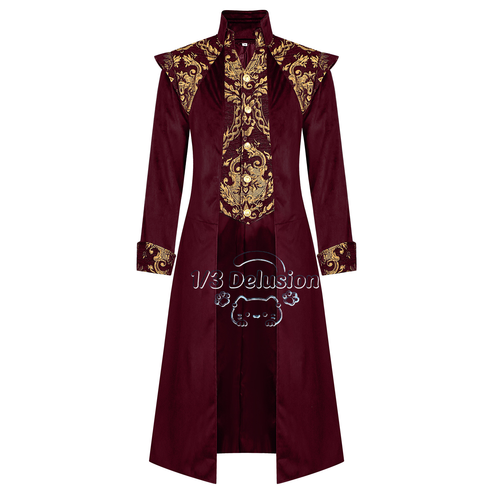 Mens Formal - جاكيت رجالي ستايم بانك بتصميم القرون