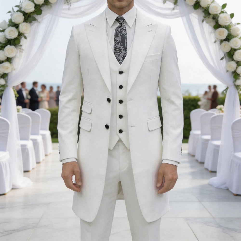 Men Formal Wear Outfits - بدلة رجالية رسمية بقصة ضيقة من