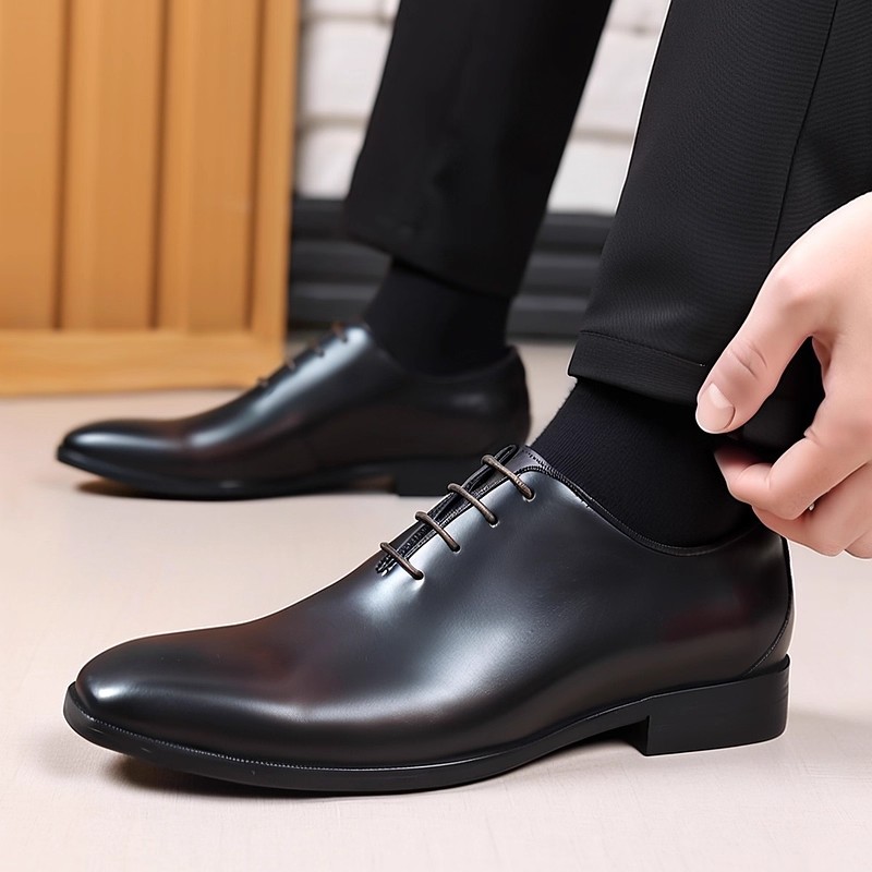 Men Formal Wear Design - مصمم جلد طبيعي رجالي بالجملة أكسفورد