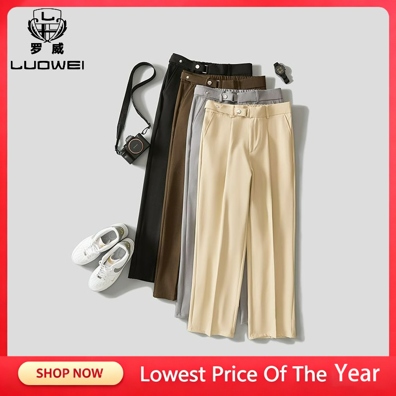 Men Formal Wear Outfits - بنطلون رجالي خفيف الوزن للأعمال والملابس