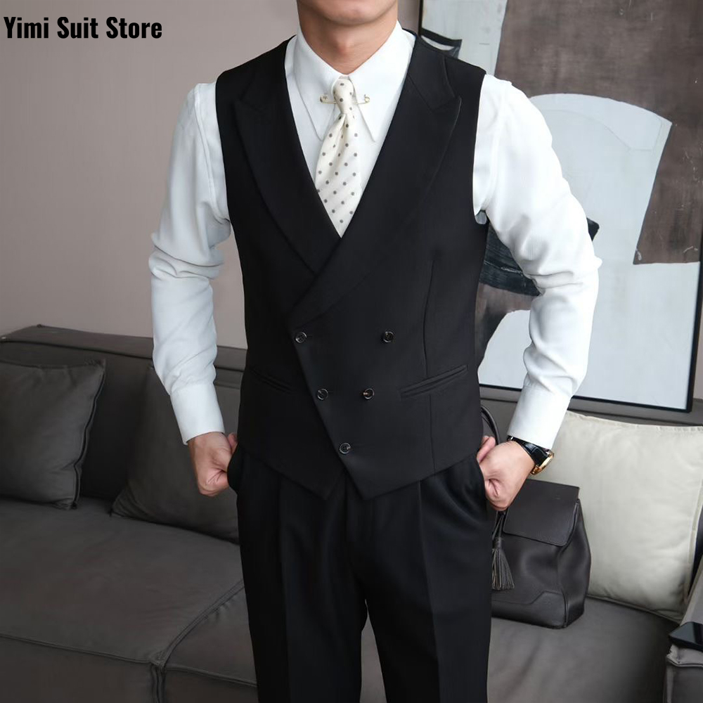 أسود جودة عالية الرجال الدعاوى - مراجعة Men Formal Wear Modern وسعره