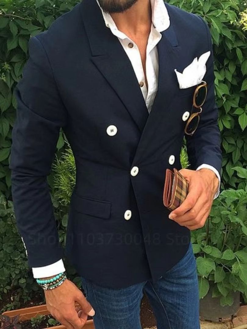 بدلات رجالية للزفاف مقاس 6XL،  - مراجعة Formal Men Party Wear Jacket وسعره