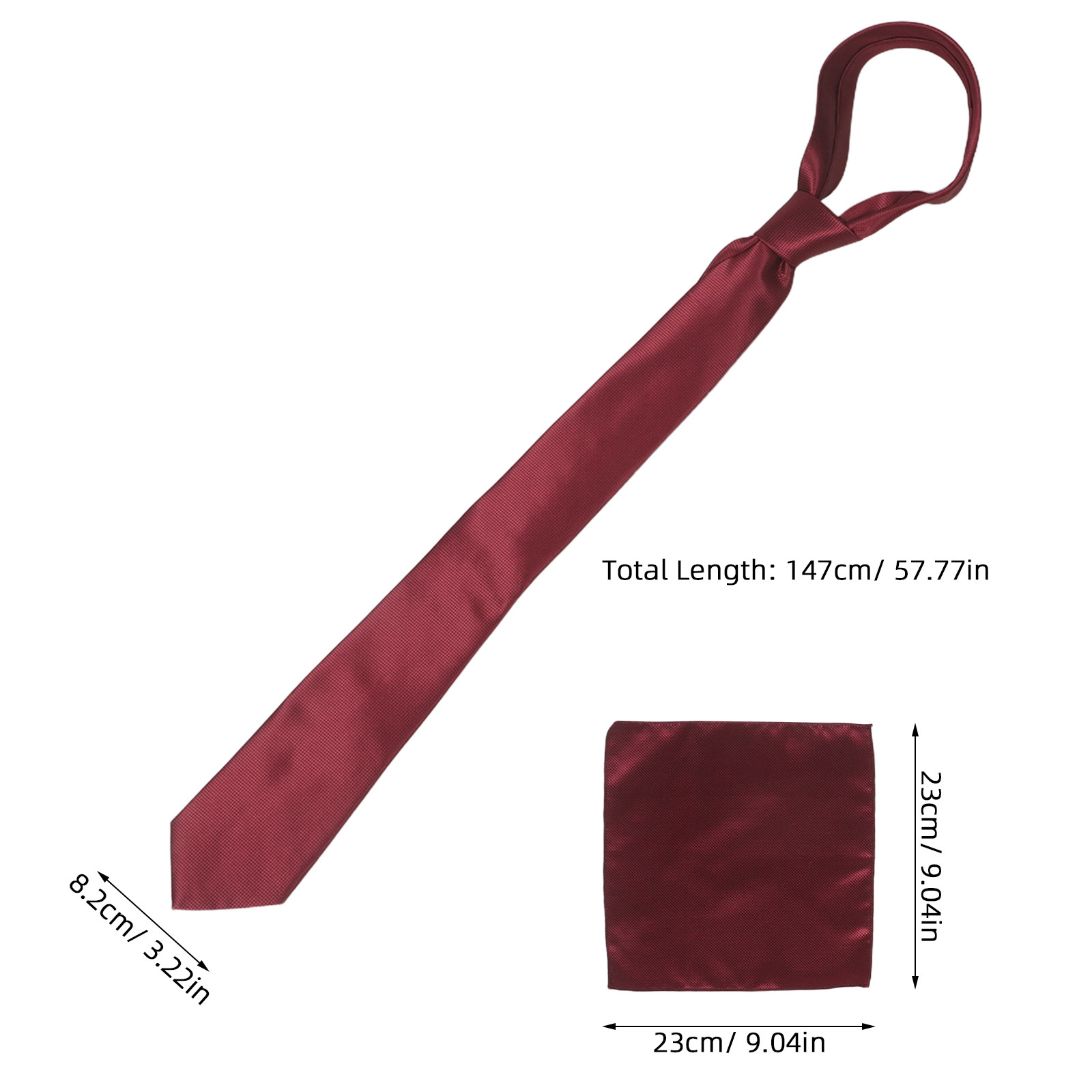 طقم ربطة عنق رجالية بلون موحد  - مراجعة Mens Formal وسعره