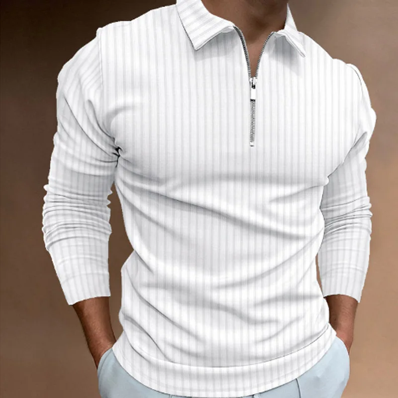 قميص بولو رجالي مخطط بأكمام طو - مراجعة Men'S Polo Formal Wear وسعره