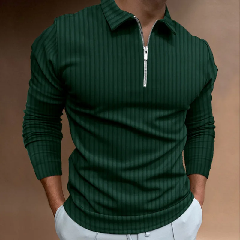 قميص بولو رجالي مخطط بأكمام طو - مراجعة Men'S Polo Formal Wear وسعره