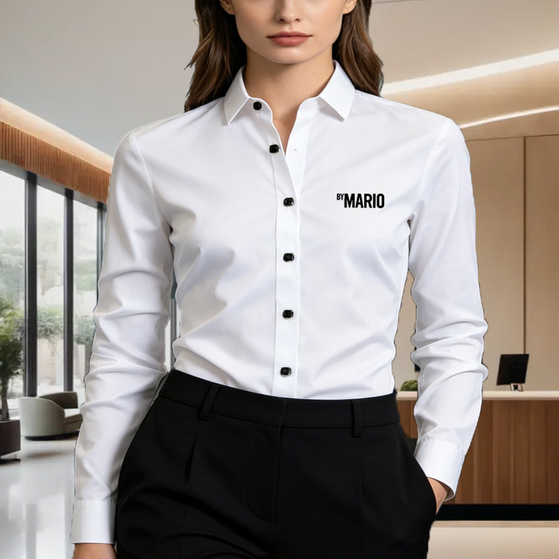 قميص رسمي للجنسين بقصة ضيقة وأ - مراجعة Men Formal Office Wear Shirts وسعره