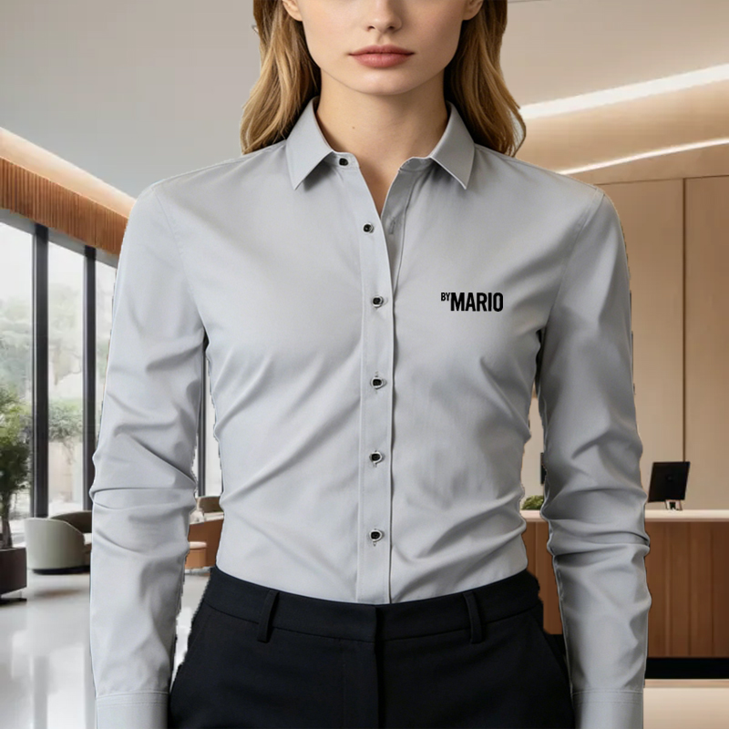 قميص رسمي للجنسين بقصة ضيقة وأ - مراجعة Men Formal Office Wear Shirts وسعره