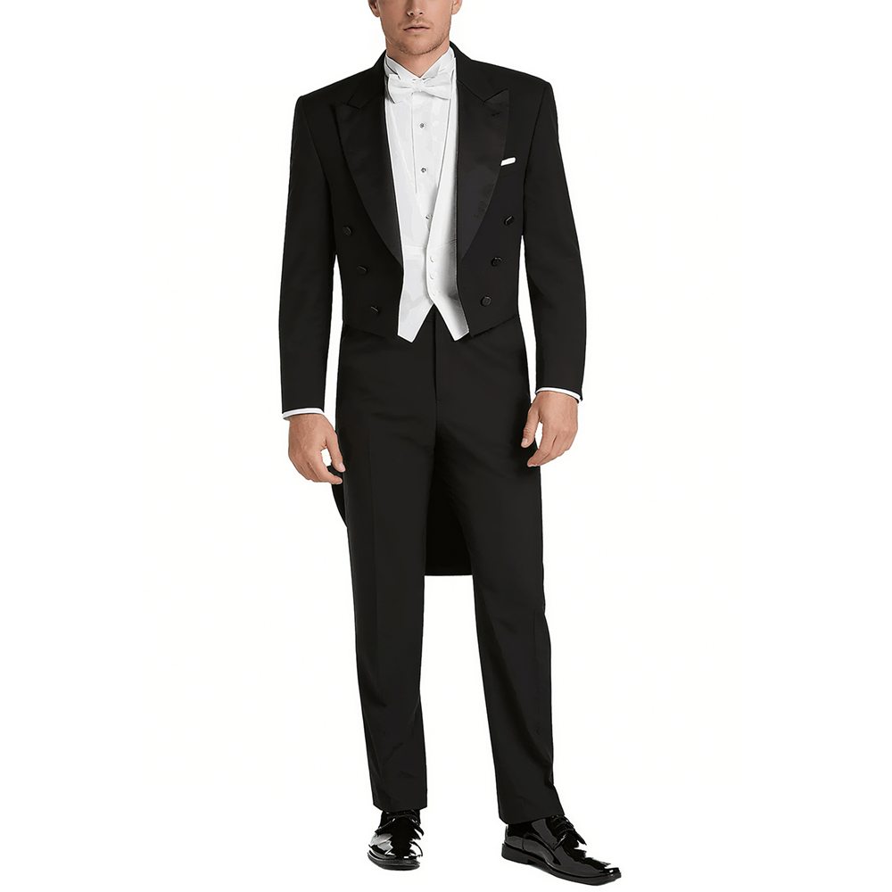 طقم بدلة رجالي من الساتان ذو ط - مراجعة Men Formal Wear With Blazer وسعره