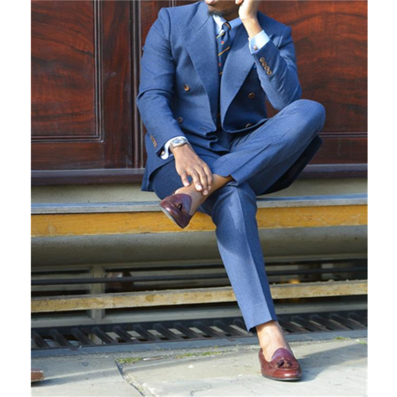 الأزرق الداكن الرسمي للرجال ال - مراجعة Men Formal Wear Jacket وسعره