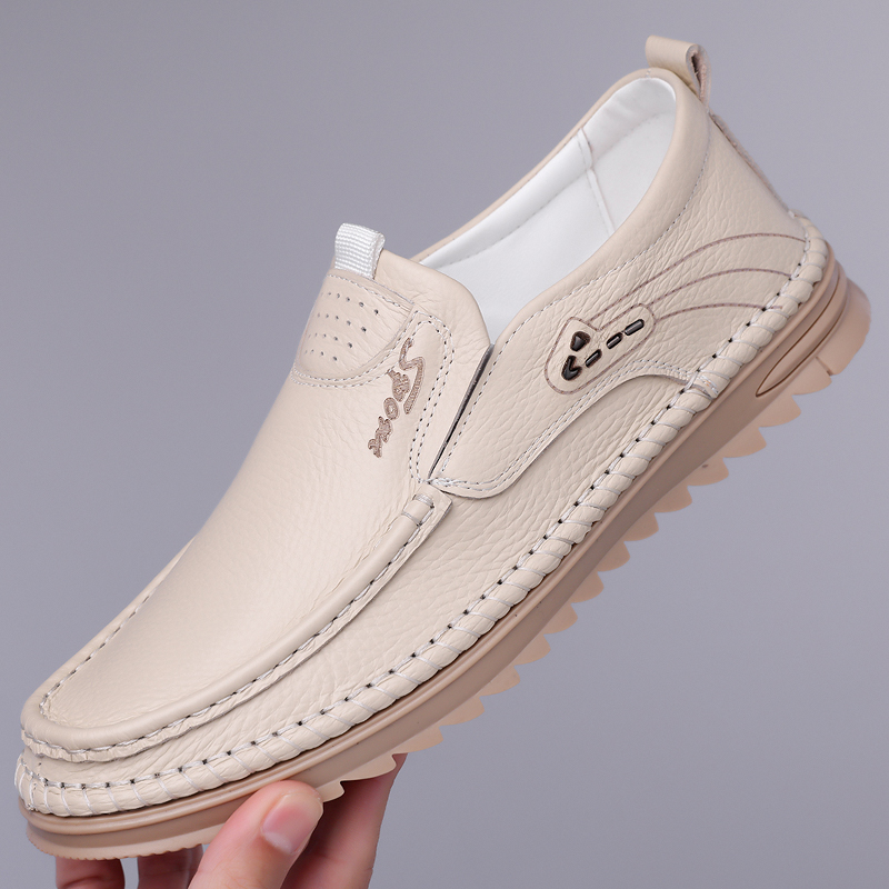 أحذية جلدية رجالية أنيقة من جل - مراجعة Formal Men Daily Wear Shoes وسعره
