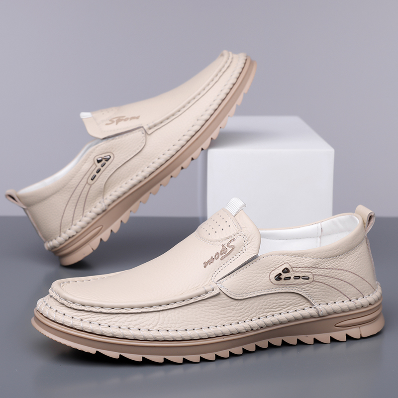 أحذية جلدية رجالية أنيقة من جل - مراجعة Formal Men Daily Wear Shoes وسعره