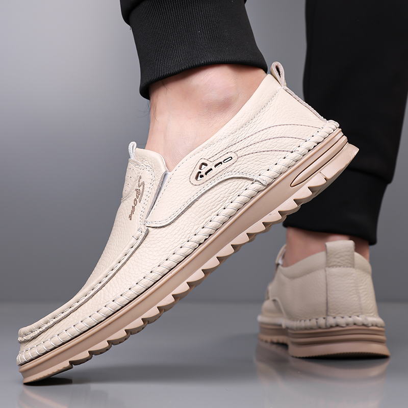 أحذية جلدية رجالية أنيقة من جل - مراجعة Formal Men Daily Wear Shoes وسعره