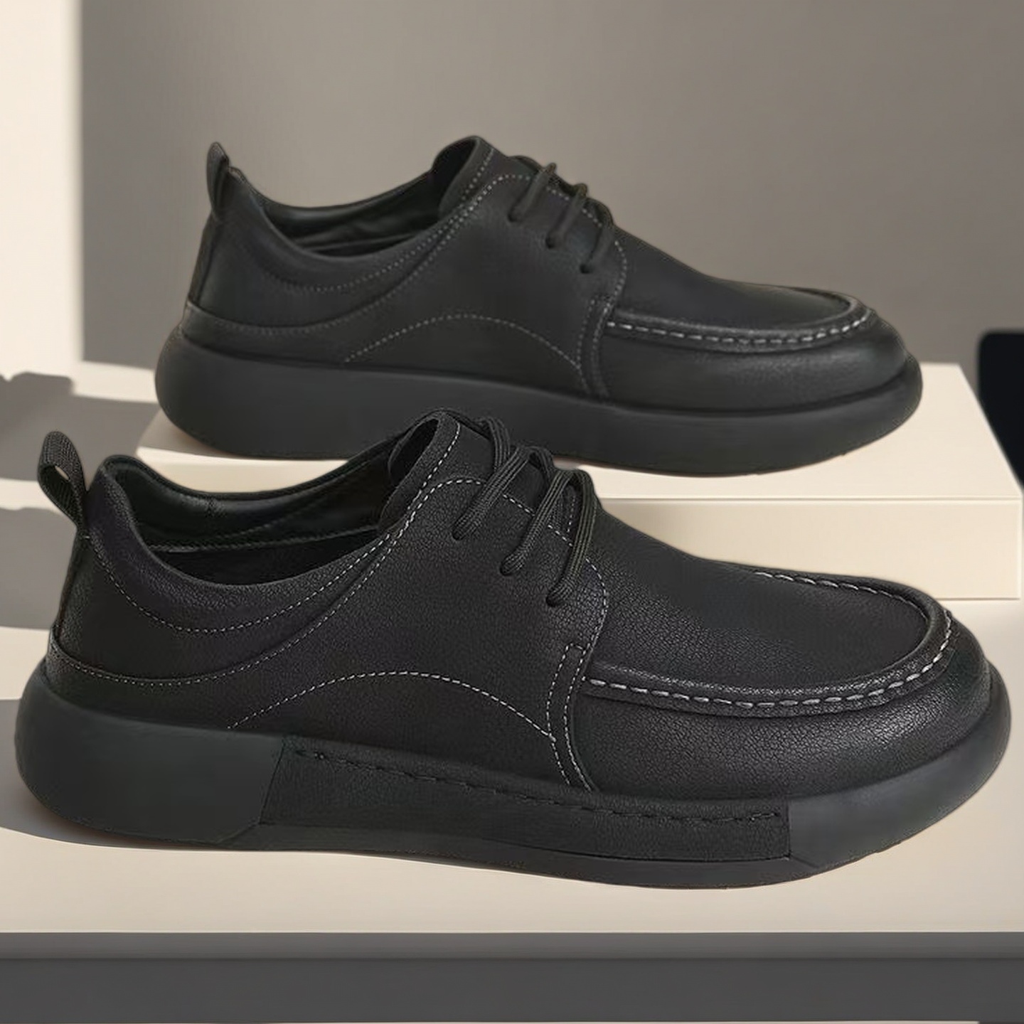 أحذية رجالية واسعة الحجم من ال - مراجعة Formal Men Daily Wear Shoes وسعره
