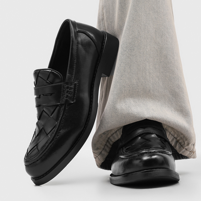 أحذية رجالية يدوية الصنع منسوج - مراجعة Formal Men Daily Wear Shoes وسعره