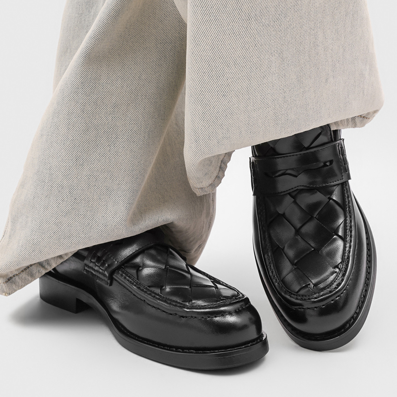 أحذية رجالية يدوية الصنع منسوج - مراجعة Formal Men Daily Wear Shoes وسعره