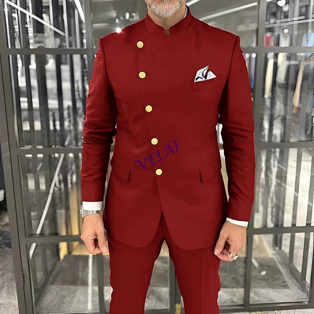 بدلة رجالية مخصصة للعرسان من ق - مراجعة Men Formal Wear Jacket وسعره