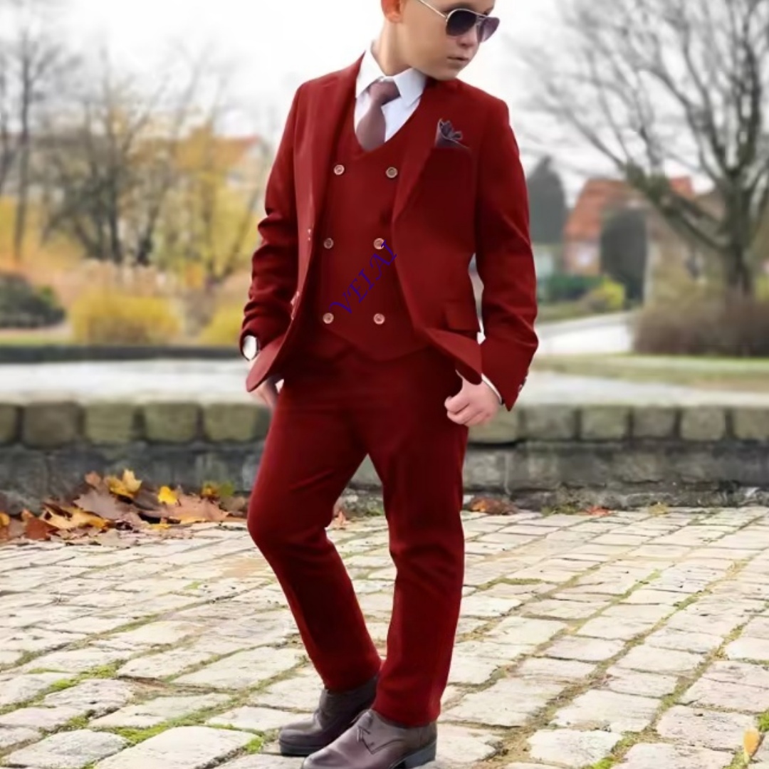 بدلة رسمية للأولاد مكونة من 3  - مراجعة Mens Formal وسعره