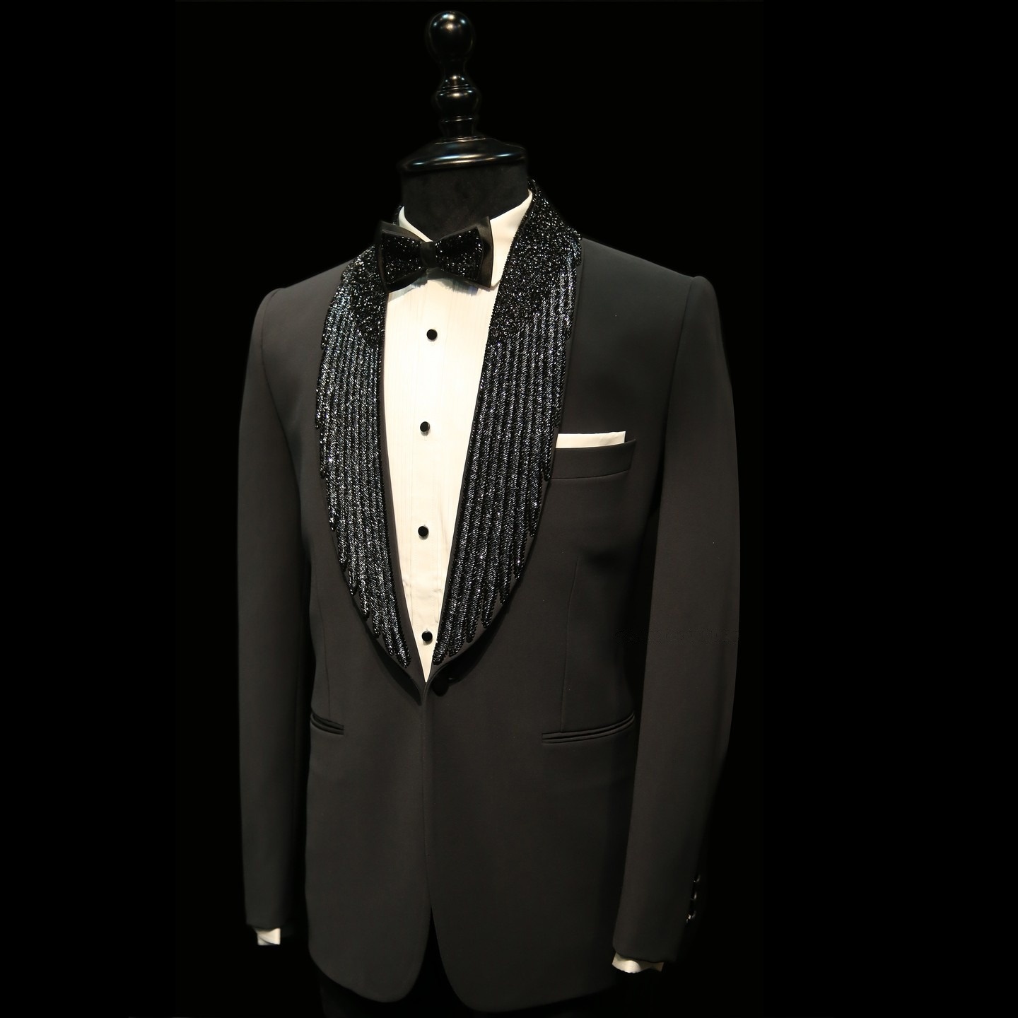 الحديثة شخصية صالح بدل زفاف لل - مراجعة Men Formal Wear Modern وسعره