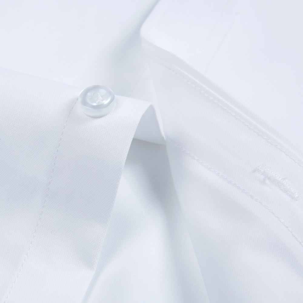 قميص فستان رجالي أبيض اللون بأ - مراجعة Men Formal Office Wear Shirts وسعره