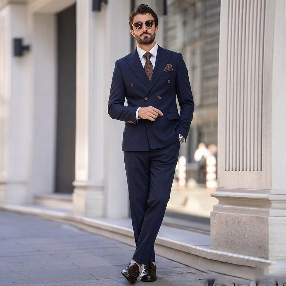 بدلات رجالية مخصصة عالية الجود - مراجعة Mens Formal Look وسعره