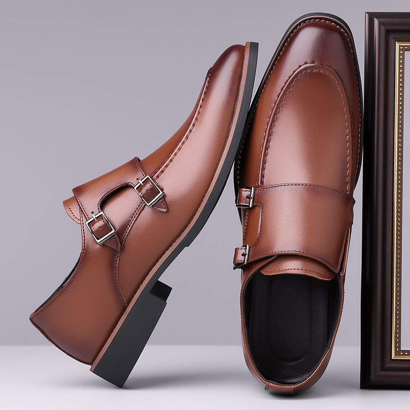 أحذية ديربي رسمية من الجلد للر - مراجعة Formal Men Daily Wear Shoes وسعره