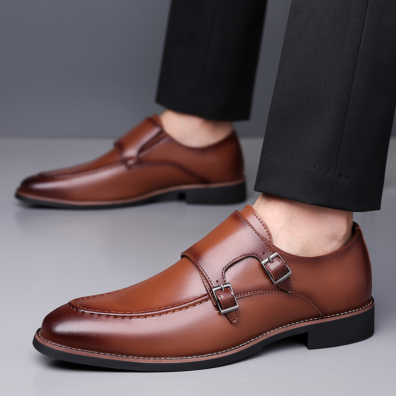 أحذية ديربي رسمية من الجلد للر - مراجعة Formal Men Daily Wear Shoes وسعره