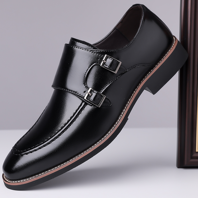 أحذية ديربي رسمية من الجلد للر - مراجعة Formal Men Daily Wear Shoes وسعره