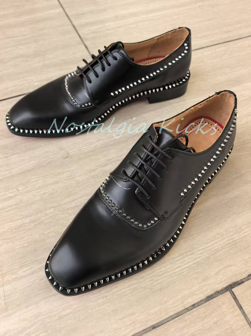 أحذية أكسفورد من الجلد الطبيعي - مراجعة Men'S Gothic Formal Wear وسعره