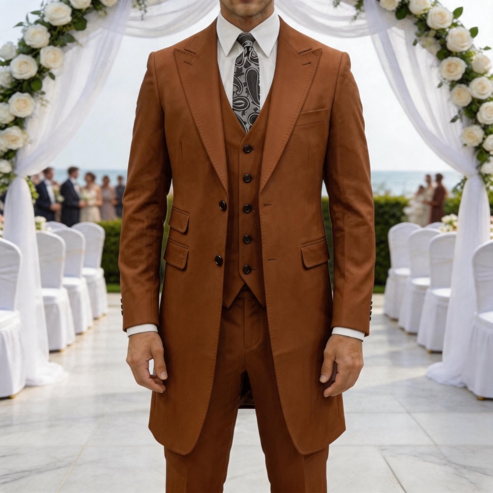 بدلة رجالية رسمية بقصة ضيقة من - مراجعة Men Formal Wear Outfits وسعره