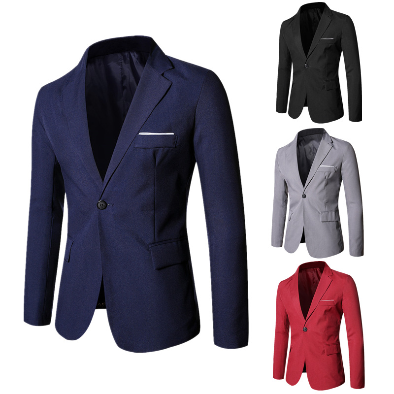 جاكيت بليزر رجالي بقصة ضيقة، ي - مراجعة Men Formal Wear Outfits وسعره