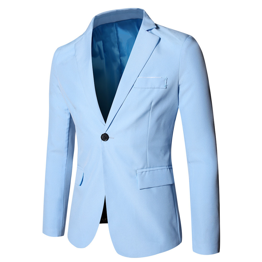 جاكيت بليزر رجالي بقصة ضيقة، ي - مراجعة Men Formal Wear Outfits وسعره