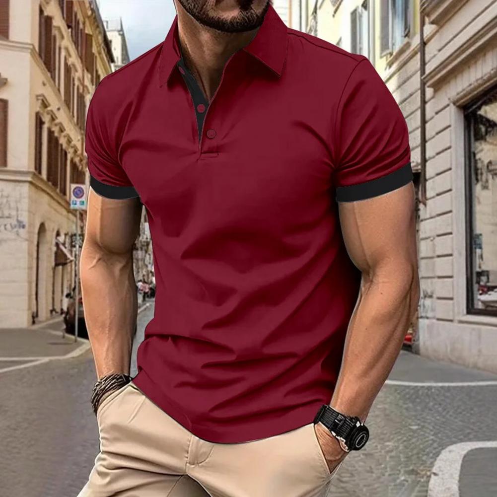 قمصان رجالية كاجوال بأكمام قصي - مراجعة Men'S Polo Formal Wear وسعره