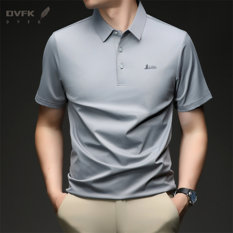 قميص بولو صيفي للرجال بأكمام ق - مراجعة Men Formal Office Wear Shirts وسعره