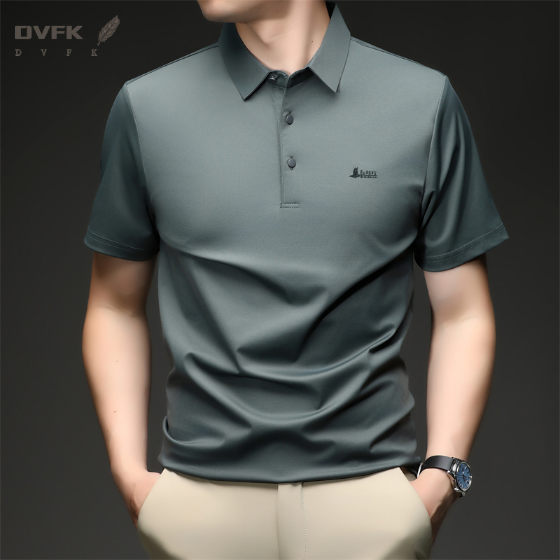 قميص بولو صيفي للرجال بأكمام ق - مراجعة Men Formal Office Wear Shirts وسعره