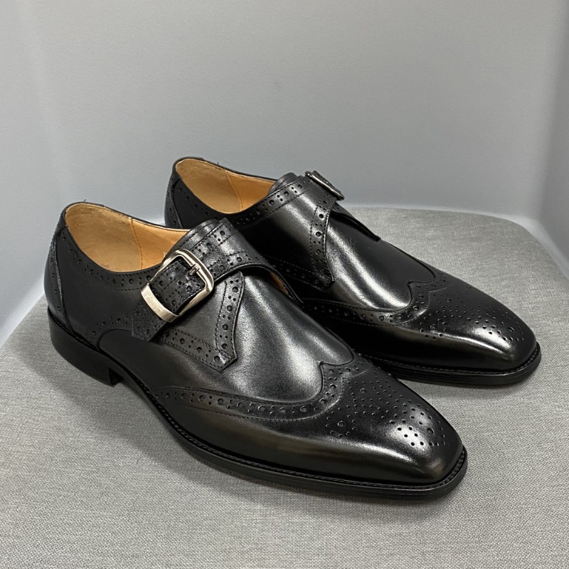 أحذية رجالية عادية نحت الجلود  - مراجعة Men Formal Wear Design وسعره