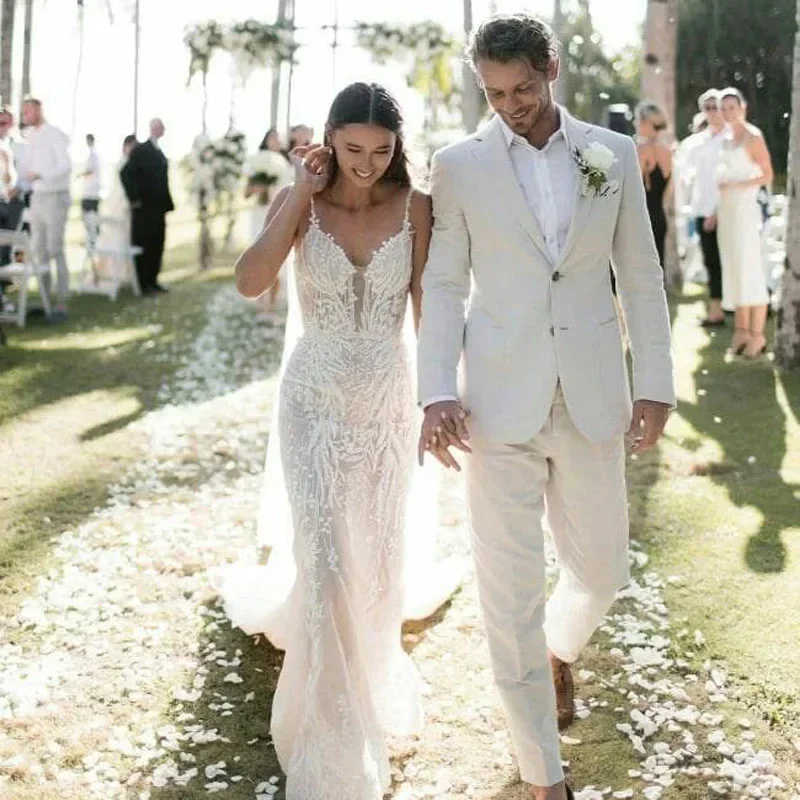 الكتان الزفاف سهرة للرجال الصي - مراجعة Men Formal Wear Modern وسعره