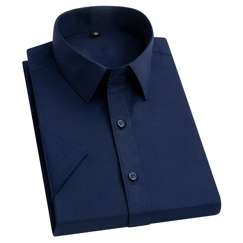 قميص رجالي جديد بقصة ضيقة وأكم - مراجعة Men Formal Office Wear Shirts وسعره