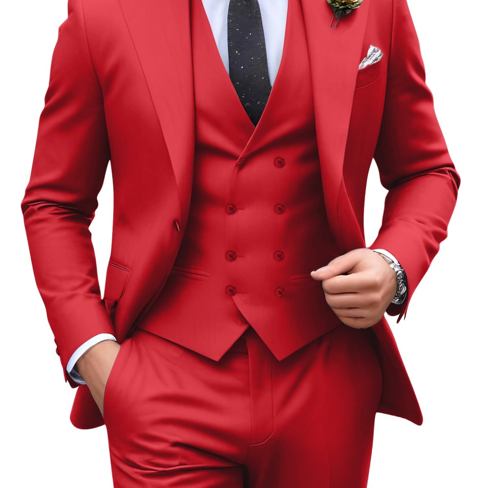 3 قطع من بدلات الرجال ذات اللو - مراجعة Men Formal Wear Outfits وسعره