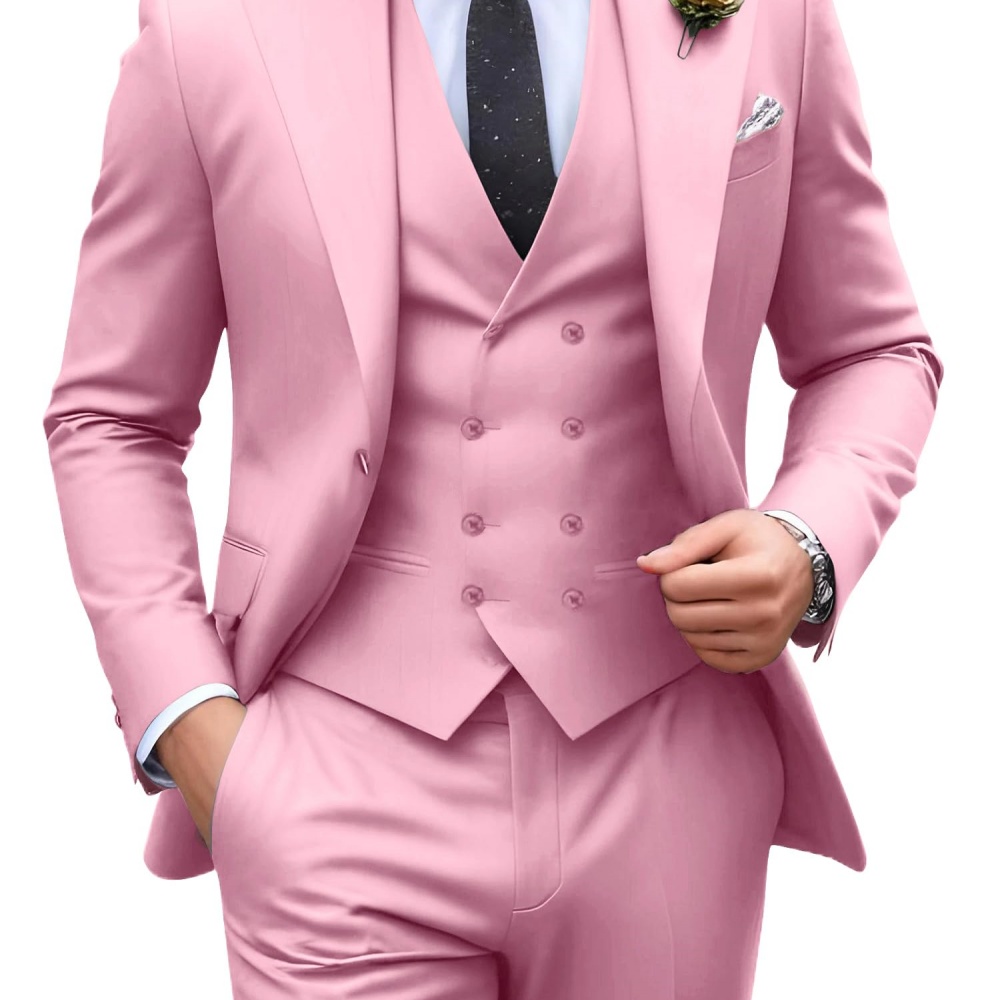 3 قطع من بدلات الرجال ذات اللو - مراجعة Men Formal Wear Outfits وسعره