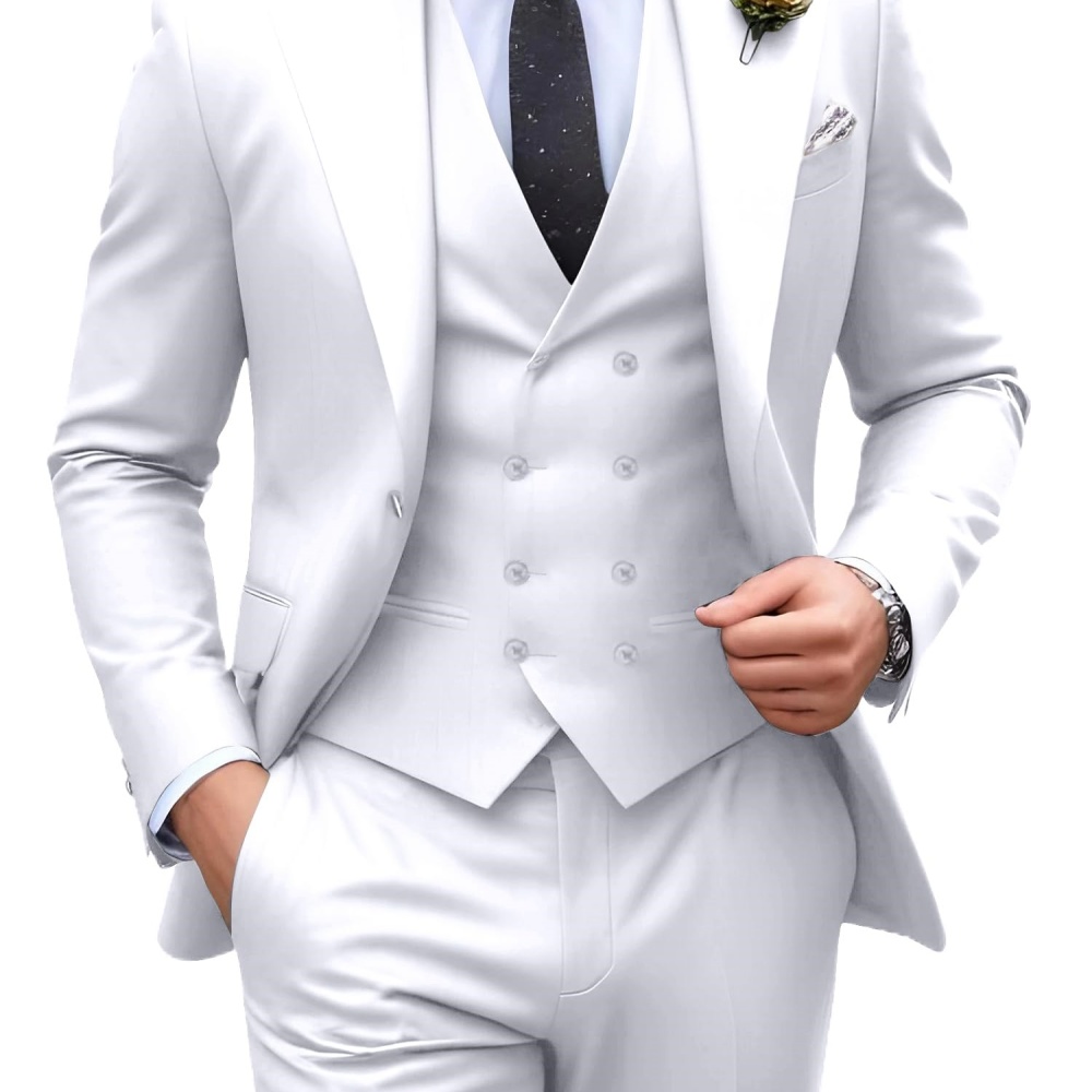 3 قطع من بدلات الرجال ذات اللو - مراجعة Men Formal Wear Outfits وسعره