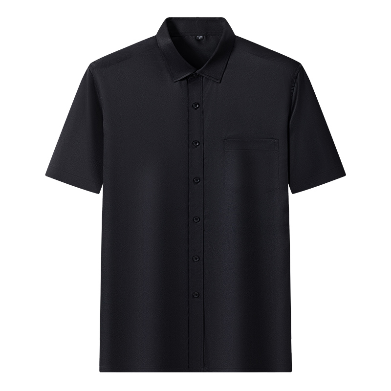 قمصان رجالية صيفية كبيرة الحجم - مراجعة Men Formal Office Wear Shirts وسعره