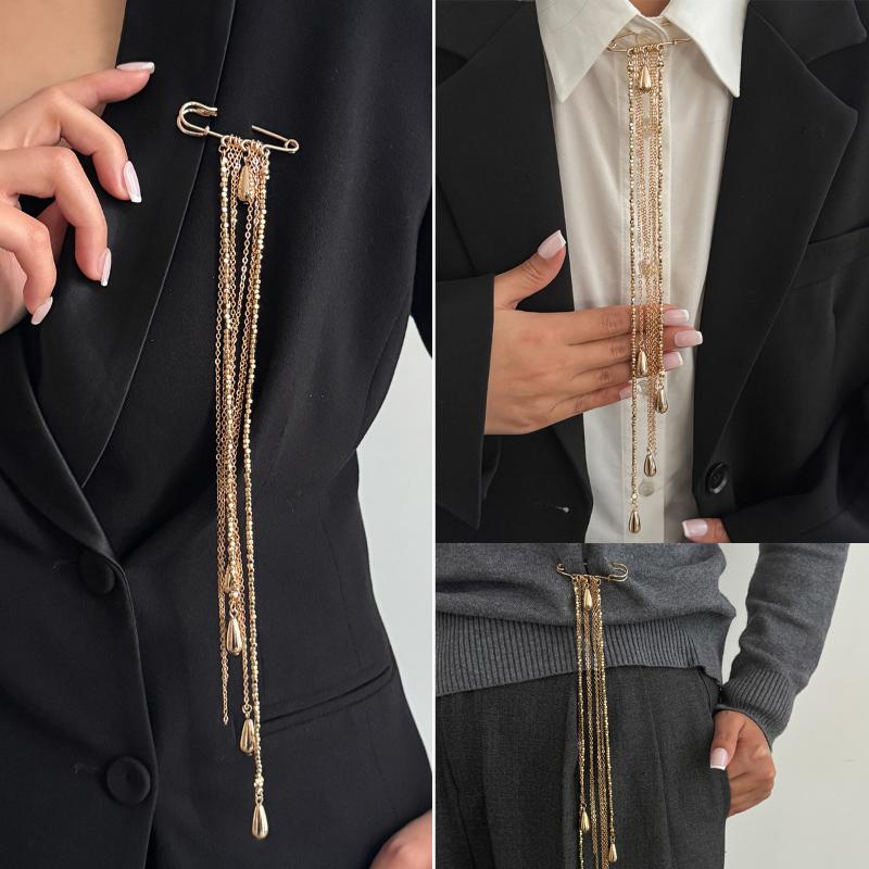 بروش أنيق بتصميم قطرة ماء وشرا - مراجعة Mens Formal Look وسعره