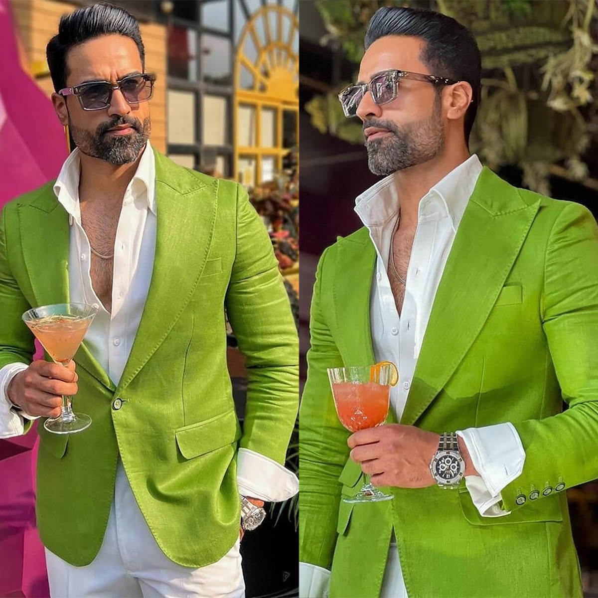 بدلة زفاف رجالية خضراء أنيقة م - مراجعة Men Formal Wear Modern وسعره