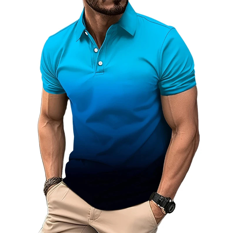 قميص بولو رجالي، كم قصير، لون  - مراجعة Men'S Polo Formal Wear وسعره