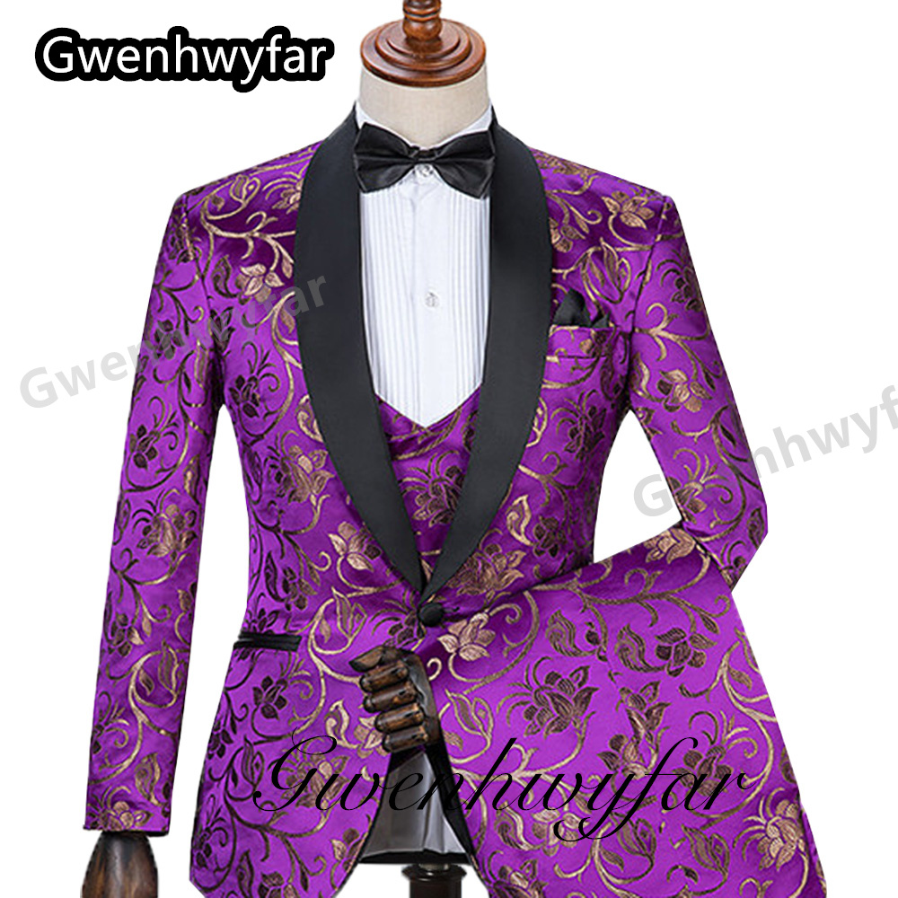 Gwenhwyfar نمط الرجال الدعاوى  - مراجعة Men Formal Wear Jacket وسعره