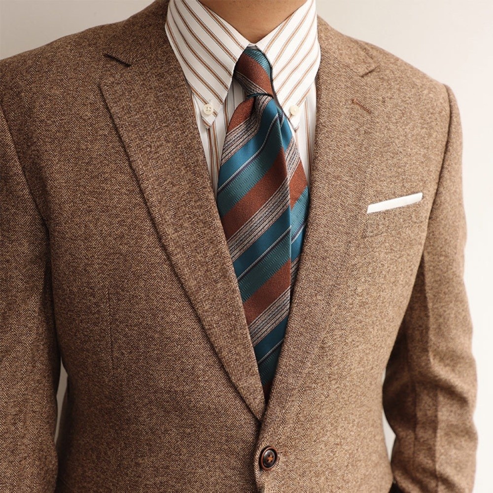 طقم ربطة عنق أنيق من قطعتين بع - مراجعة Mens Formal Look وسعره