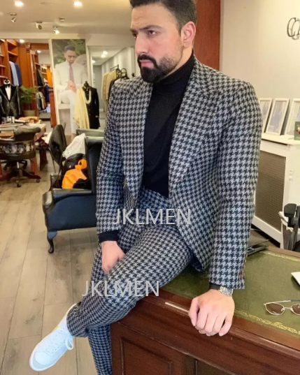 بدلات رجالي من hh9 stبتقنية 2  - مراجعة Men Formal Wear Jacket وسعره